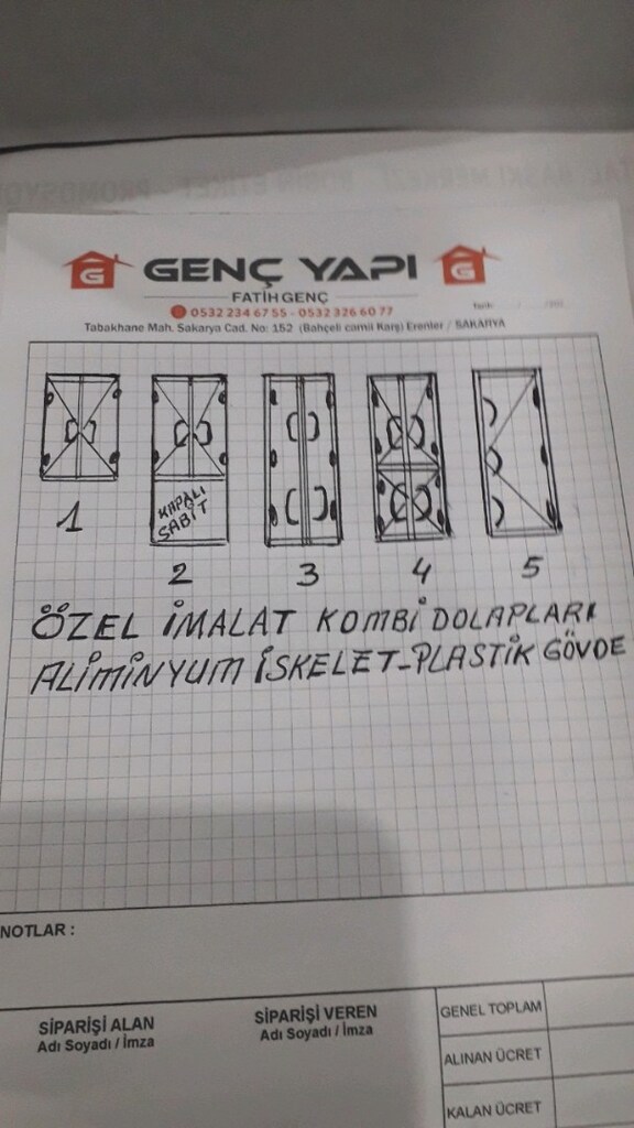 KOMBİ ÖZEL İMALATTAN HER RENKTE HER MODELDE HER ÖLÇÜDE İMALATTAN . - 6