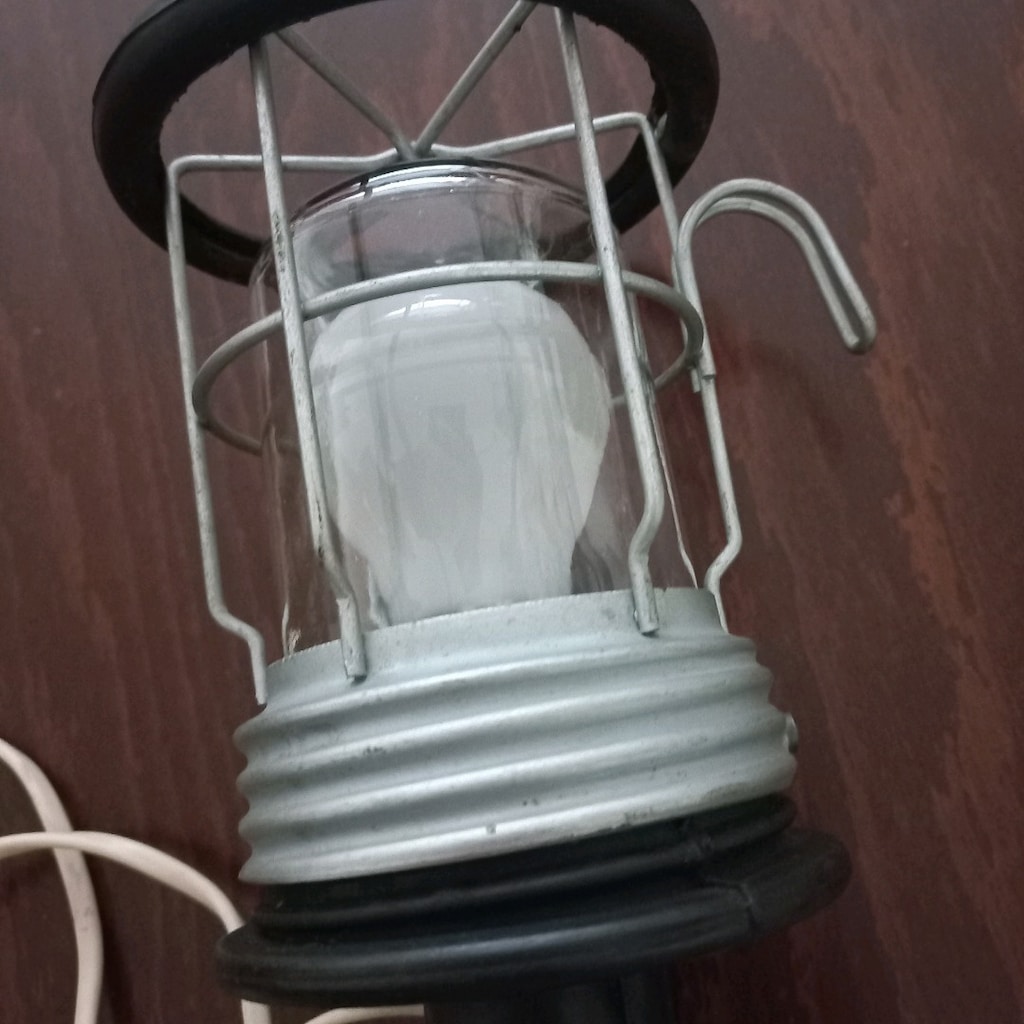 Vintage askılıklı el lambası - 2