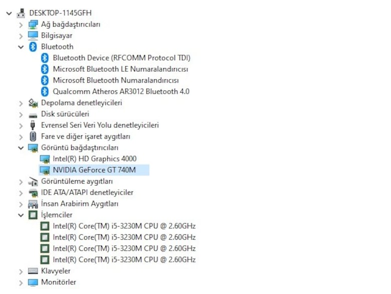 Oyuncu Nvidia Lenovo i5 - Sıfır Pil - 8gb RAM - Çift SSD Turbodisk"li - 7