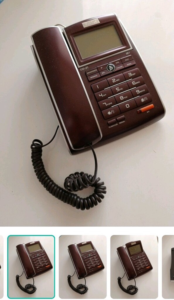 EV VE BÜRO TELEFON U NOSTALJİK TEMİZ SORUNSUZ ADET FİYATIDIR - 6