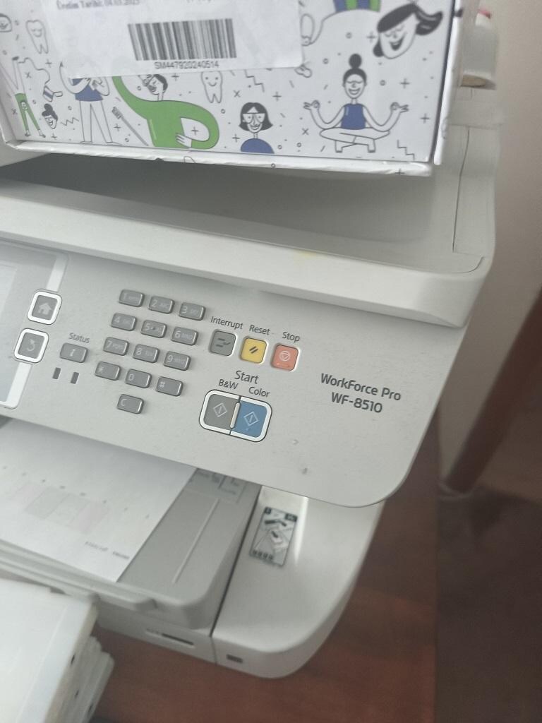 Satılık Epson WorkForce Pro WF-8510DWF A4/A3 yazıcı fotokpi tarayıcı - 2
