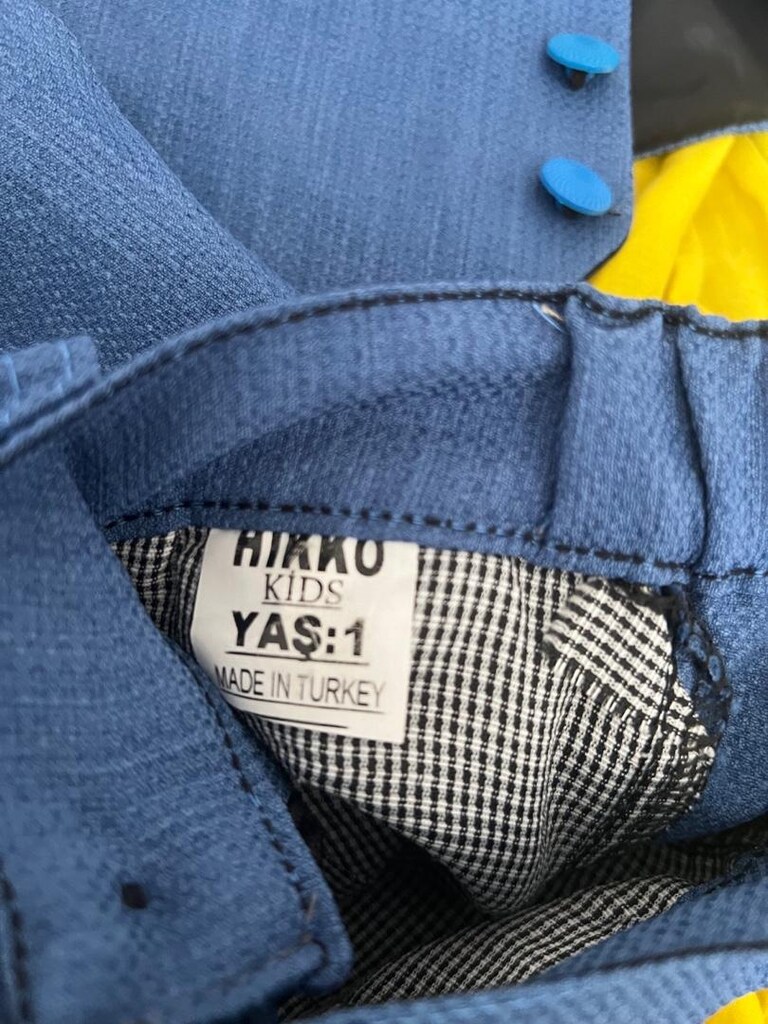 1 yaş yelekli erkek takım - 3