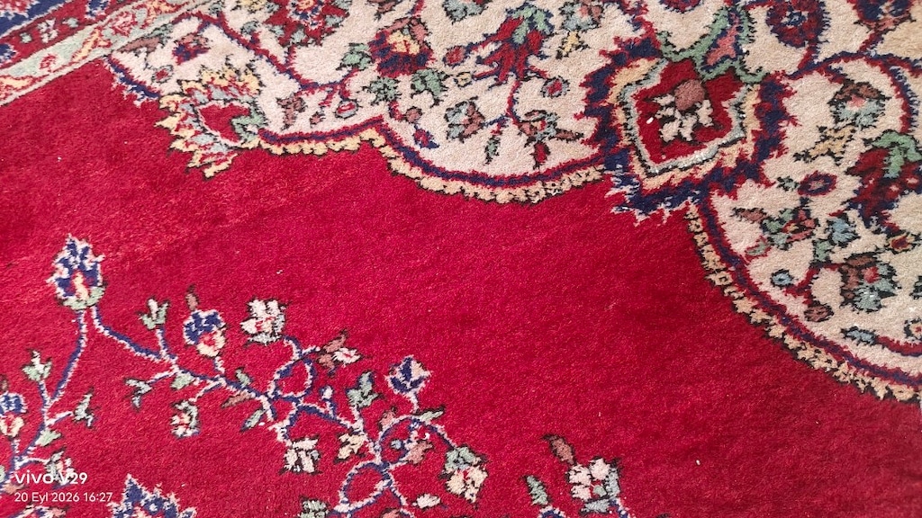büyük boy 9,5 metrekare Isparta halısı 60 yıllık - 5