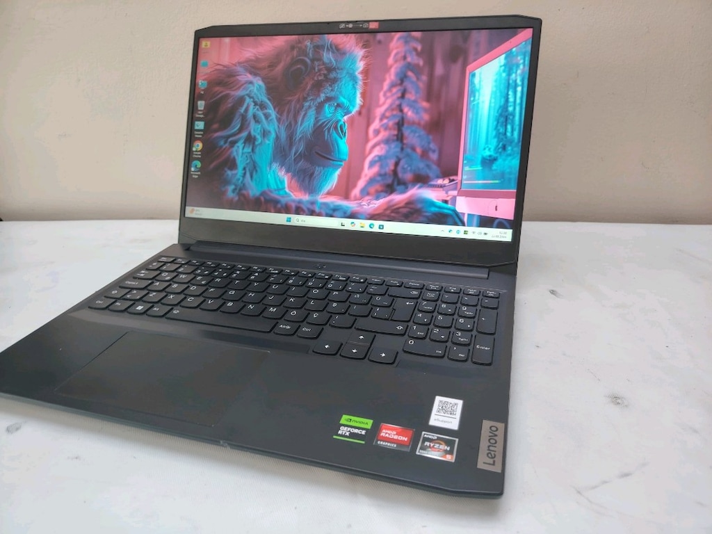 LENOVO GAMİNG RYZEN 5 5600H 8GB RAM 512GB SSD RTX 2050 4GB EKRAN KARTI - 2
