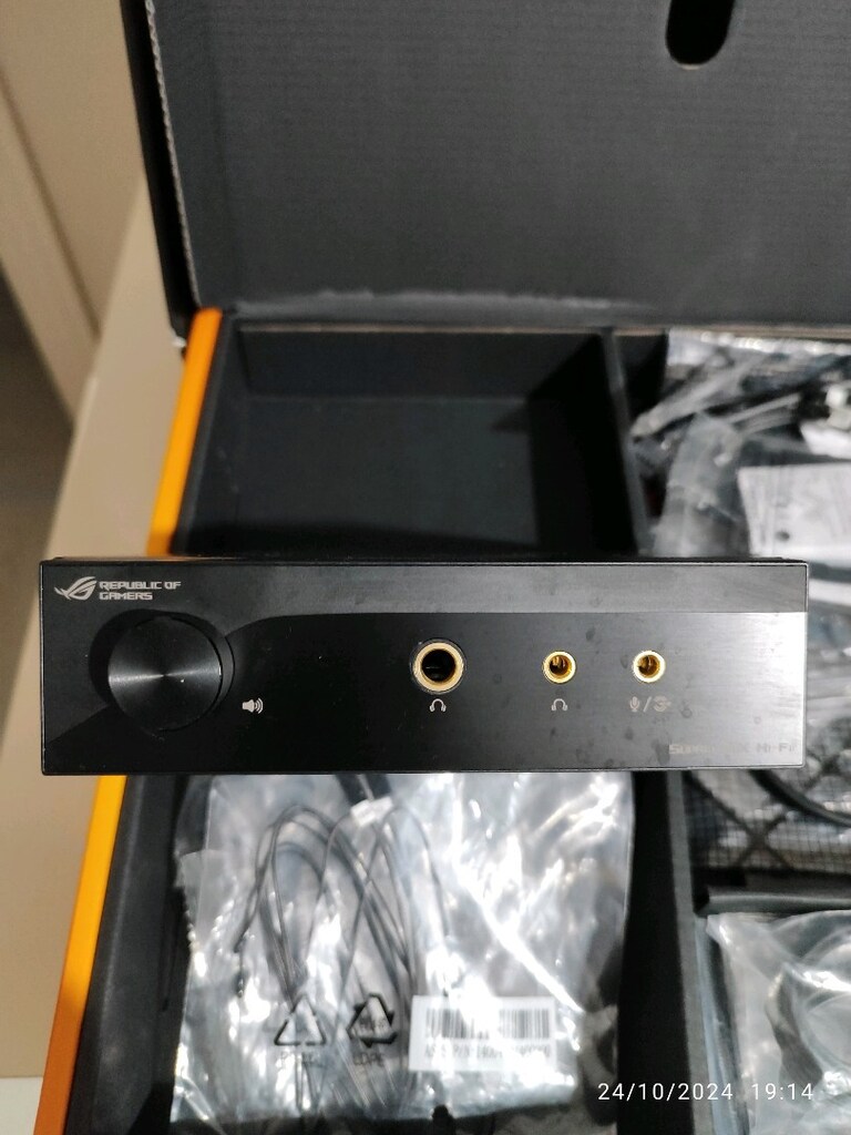 Asus Rog rampage V Edition Anakart OC panel ve ses kartı - 4
