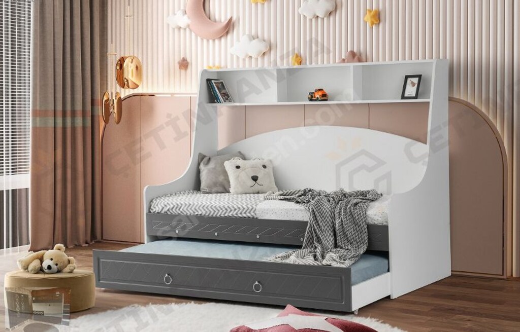KARYOLA YAVRULU FULL MDF ÇELİK DESTEKLİ - 11