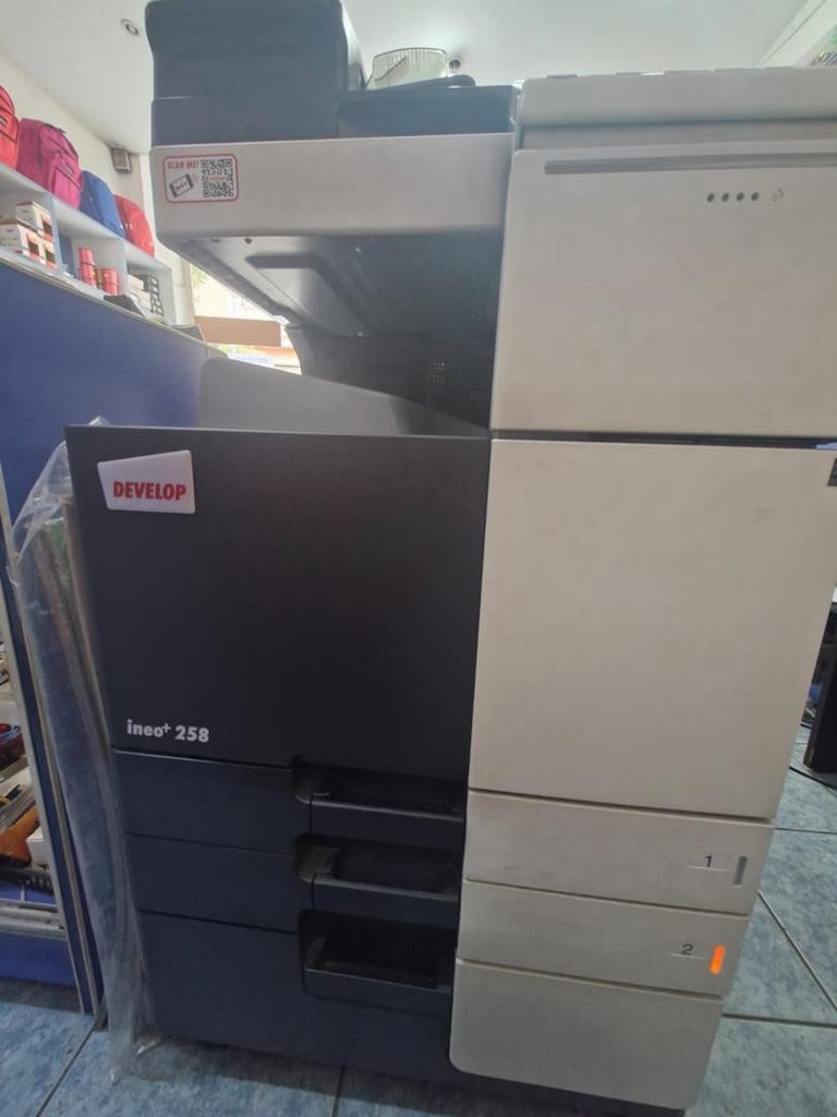 Aktif Çalışan Develop Ineo +258 A3 Renkli Fotokopi