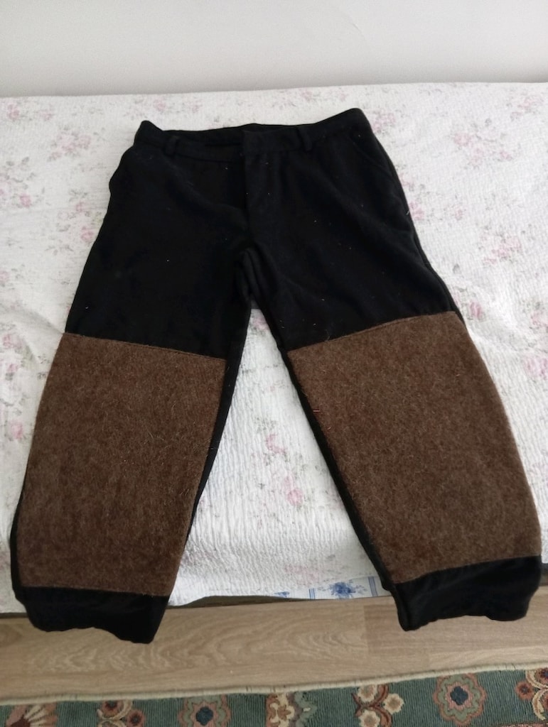 kışlık keçeden iş pantolonu - 2