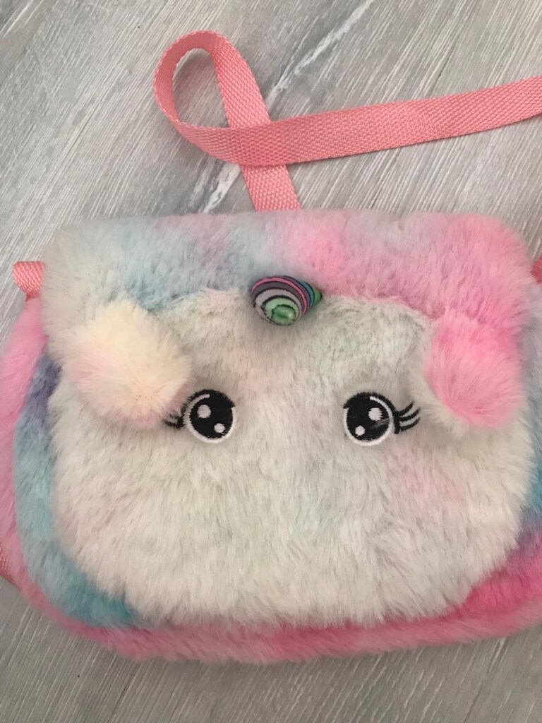 unicorn peluş çanta - 6