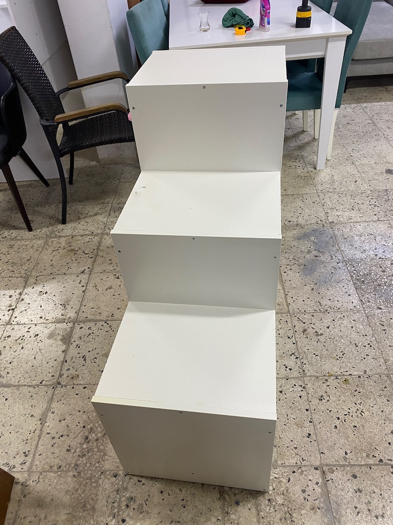 2. EL IKEA TROFAST Basamaklı Oyuncak Dolabı / Saklama Ünitesi - 8