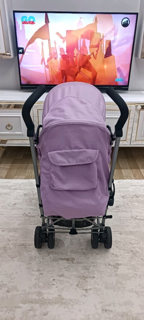 Sıfır Ayarında Pierre Cardin Baston Bebek Arabası Tam Yatar - 3