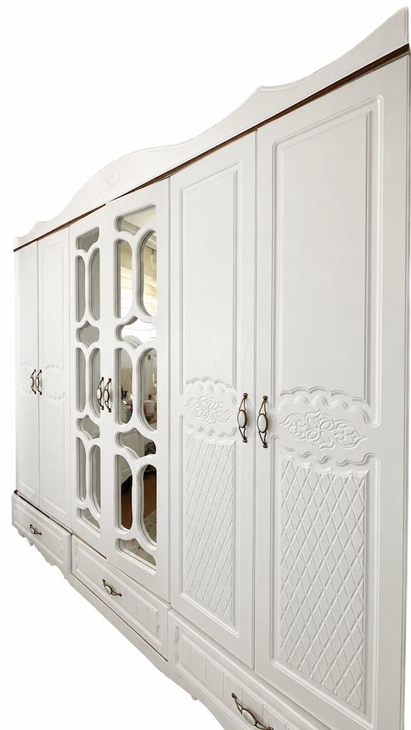 Tamamı MDF - Temiz Kullanılmış Yatak Odası Seti (2 Komodin + Gardırop - 2