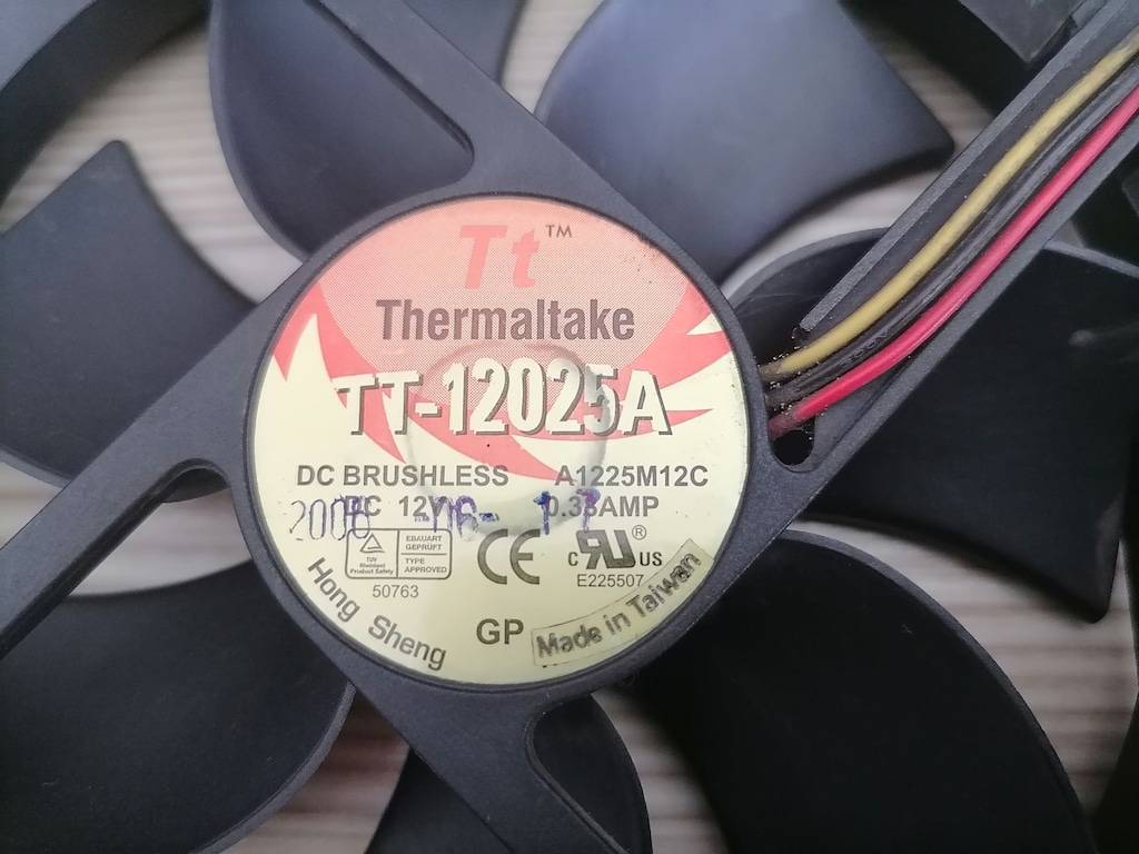 Thermaltake TT-12025A kasa fanı 12 x 12 cm - 6