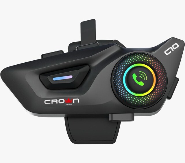 CROWN MİCRO C10 İNTERCOM - Siyah