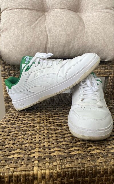 Puma Beyaz Yeşil Detaylı Sneaker