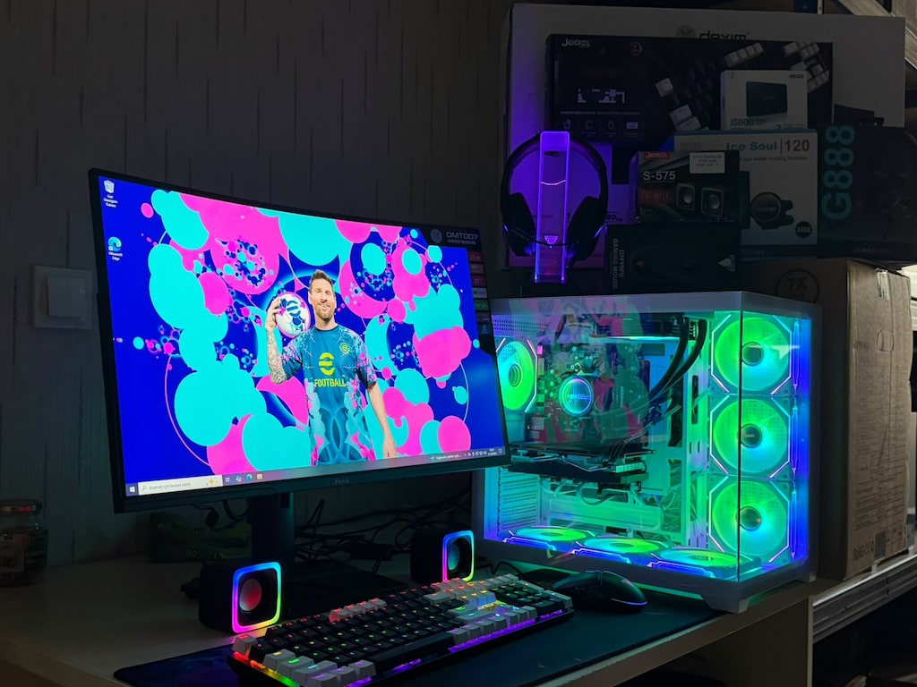 FULL SET GAMİNG PC MASAÜSTÜ OYUN BİLGİSAYARI - 6