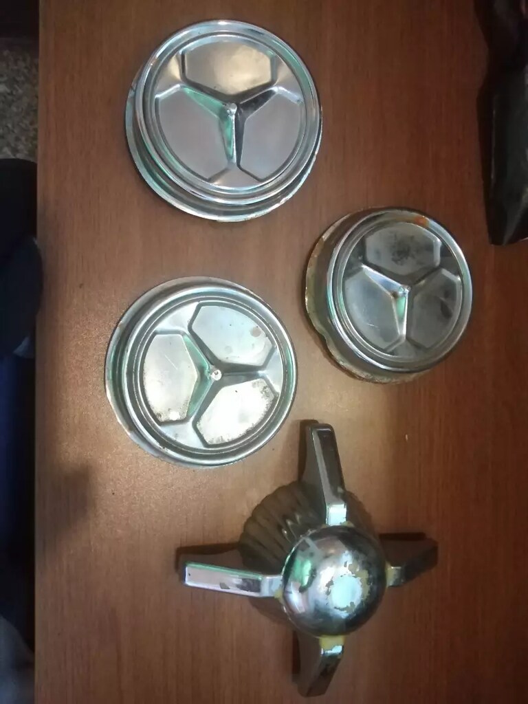 Mercedes yıldız krom kapaklar - 2