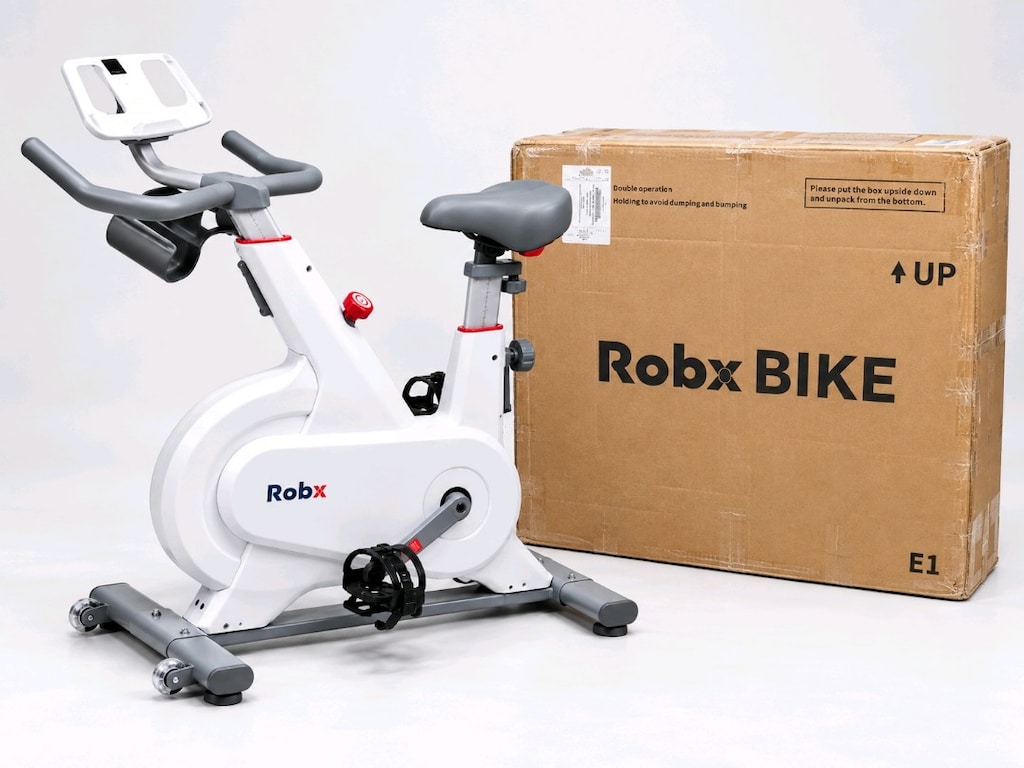 Robx E1 Smart Spin Bike | Kutulu, Garantili, Çok Az Kullanılmış - 2