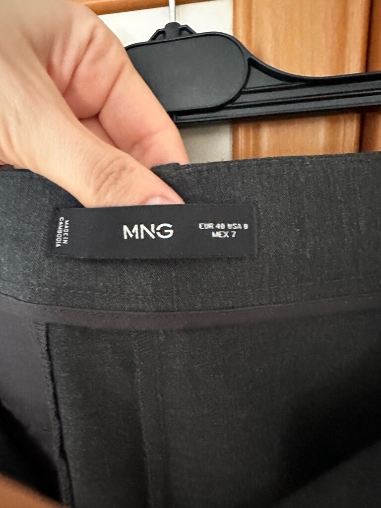 Mango Antrasit Kadın Kumaş Pantolon - 3