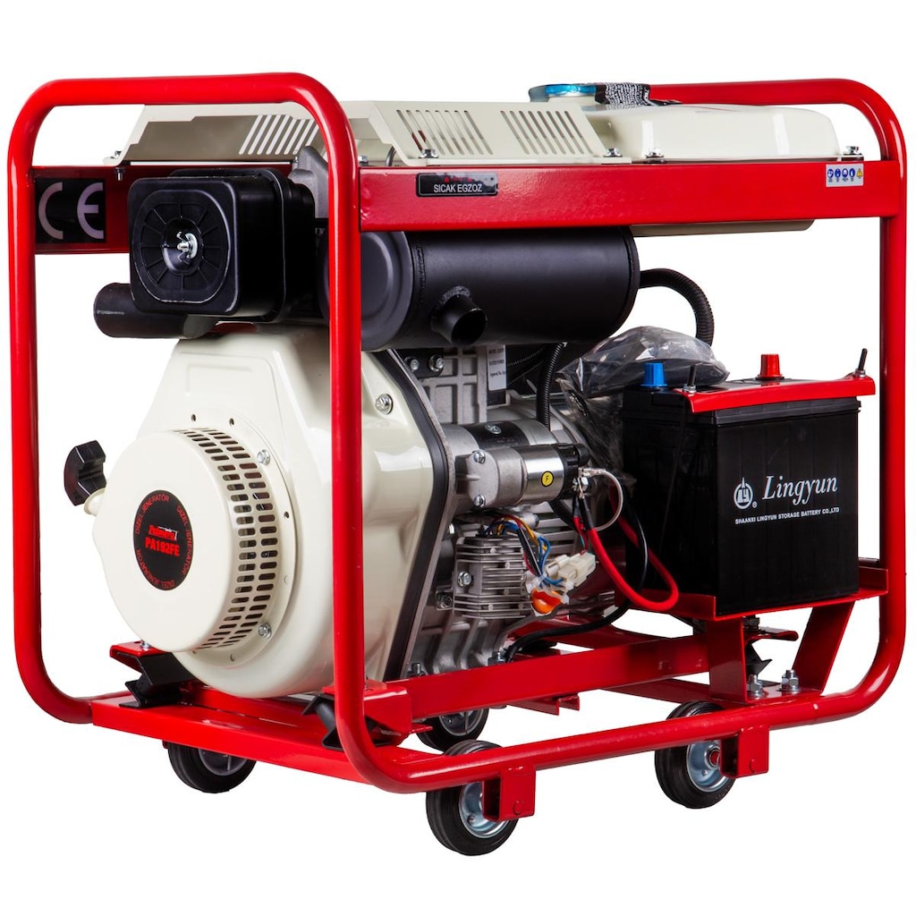 PA950DJK5A EUR5 JENERATÖR 8,1 kVA DİZEL MARŞLI ATS UYUMLU PALMERA - 2