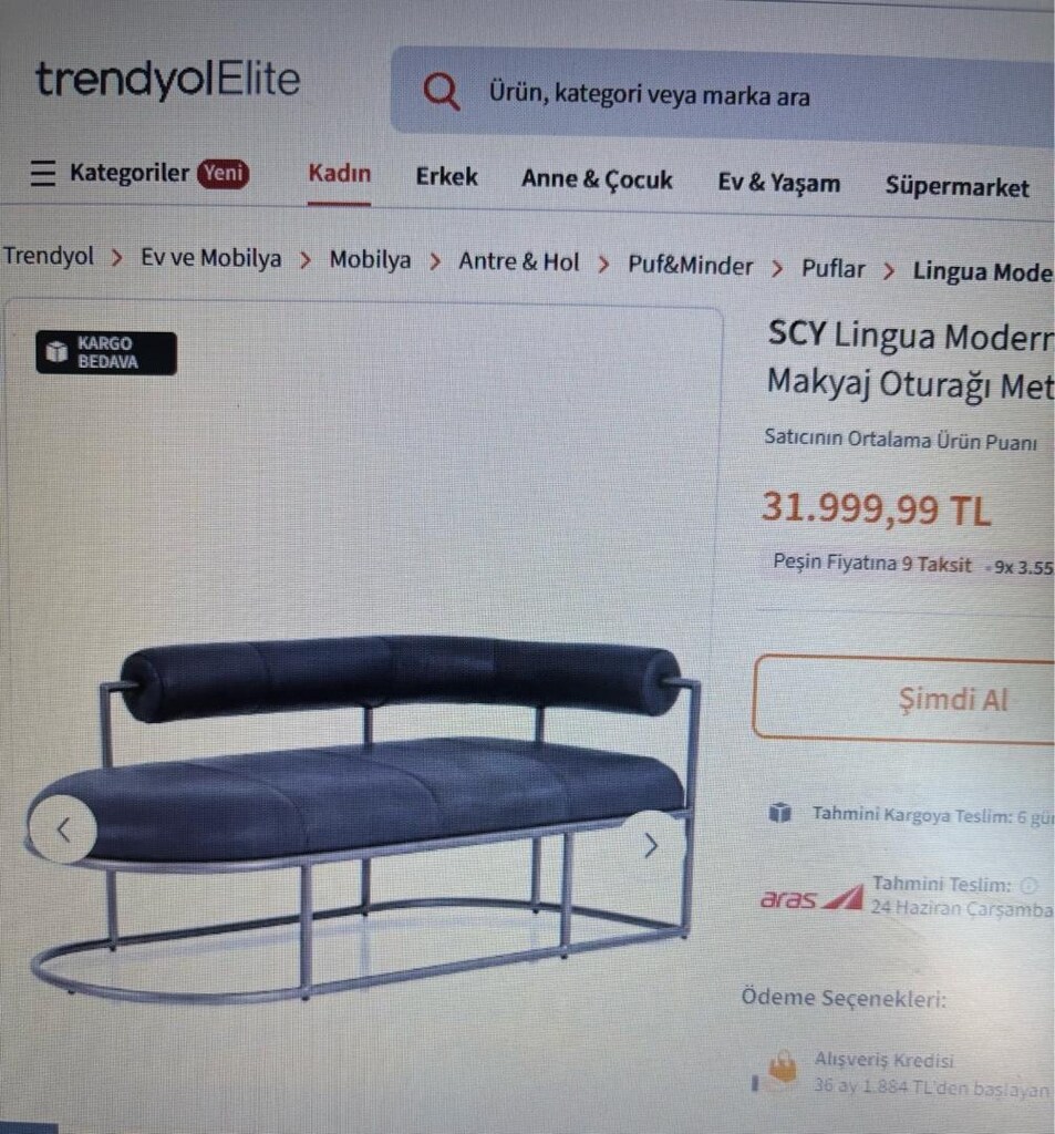 Deri puf bench - 4