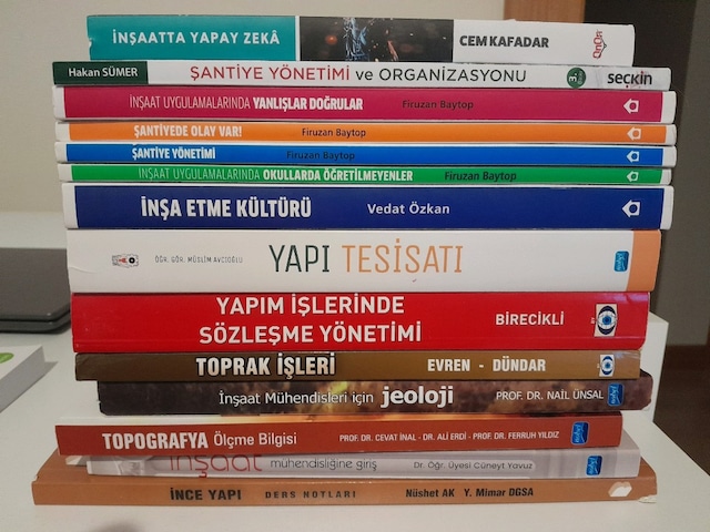 İnşaat Mühendisliği Kitapları Seti