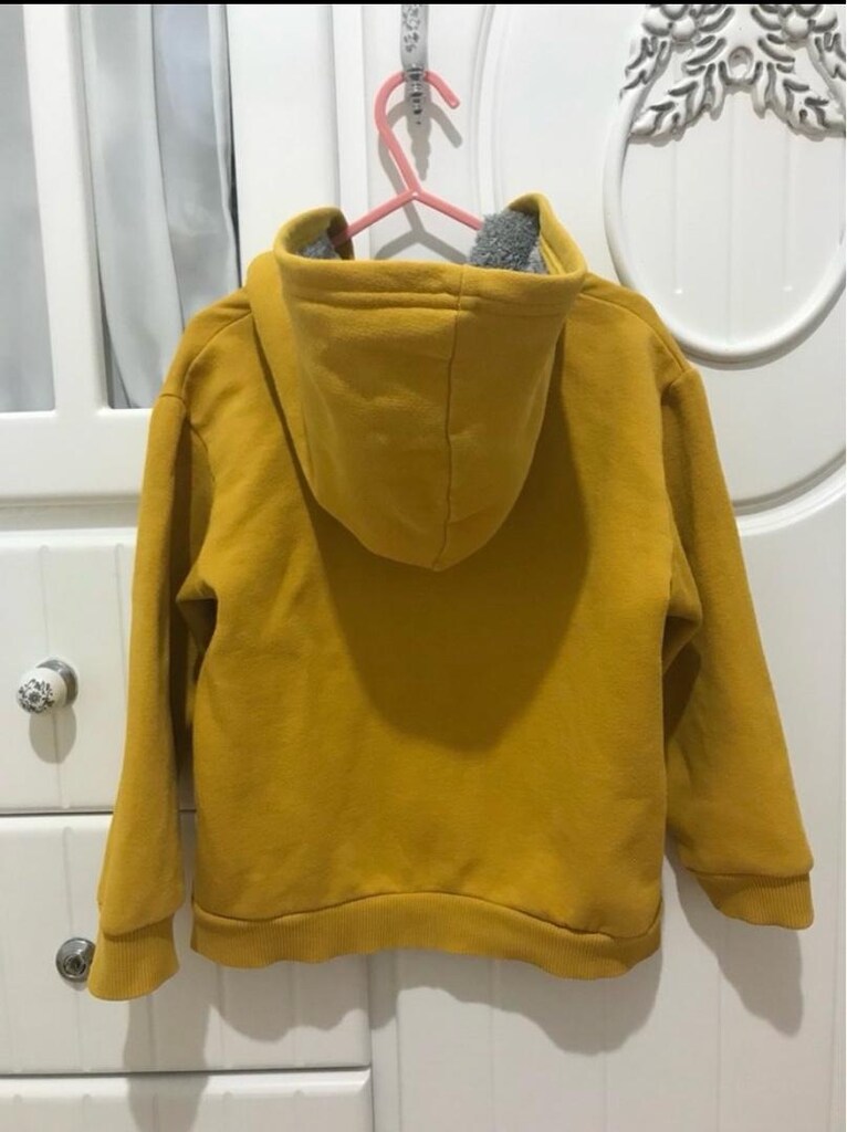 benetton orijinal sarı hırka - 6