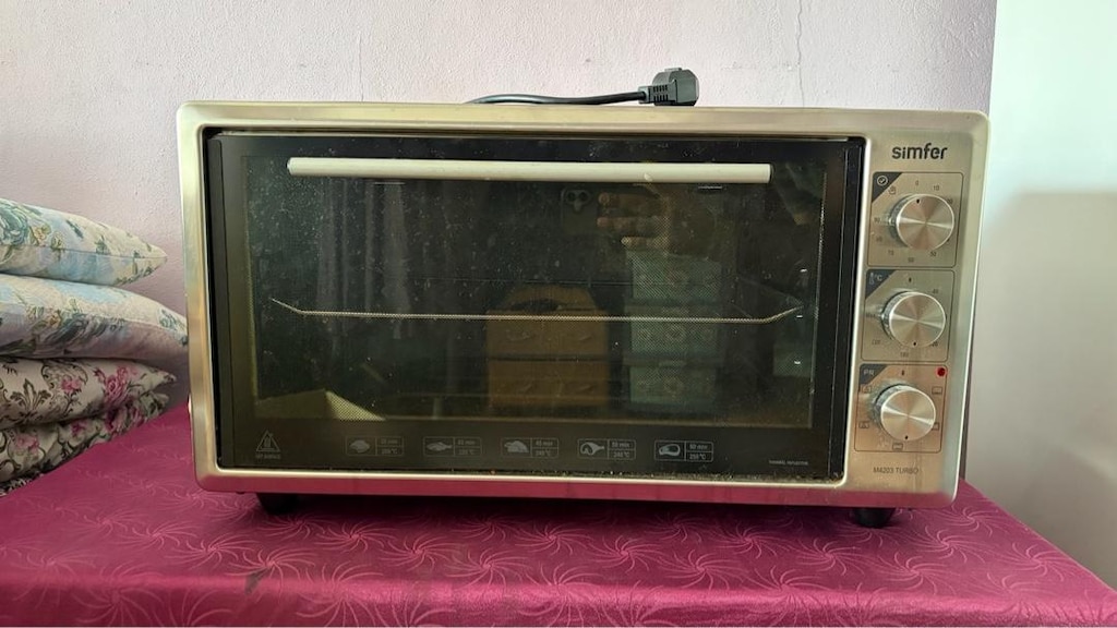 Simfer M4203 Turbo Midi Fırın 42 LT | Tam Çalışır | Kutulu - 4