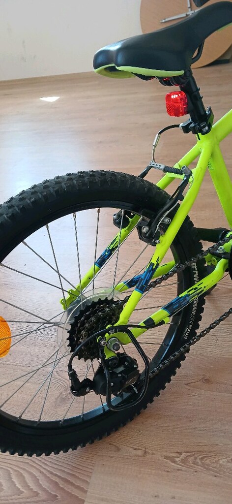 btwin çocuk bisikleti 20 jant Decathlon YENİ GİBİ Ön Sepetli de var - 3