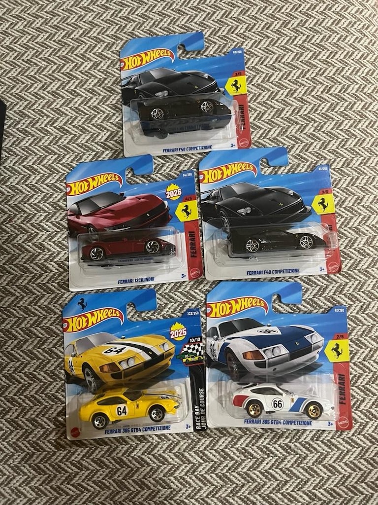 Hotwheels I 5’li Ferrari Seti