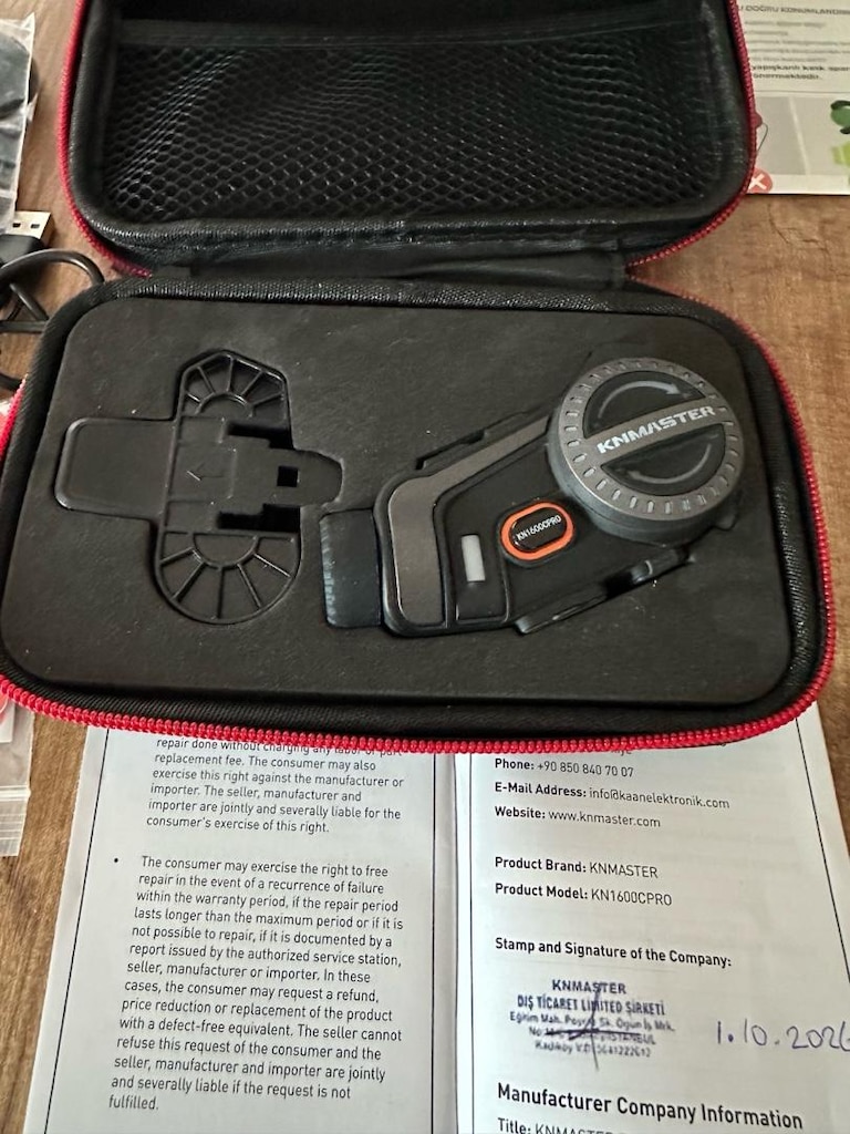 KN1600cpro kameralı interkom - 6
