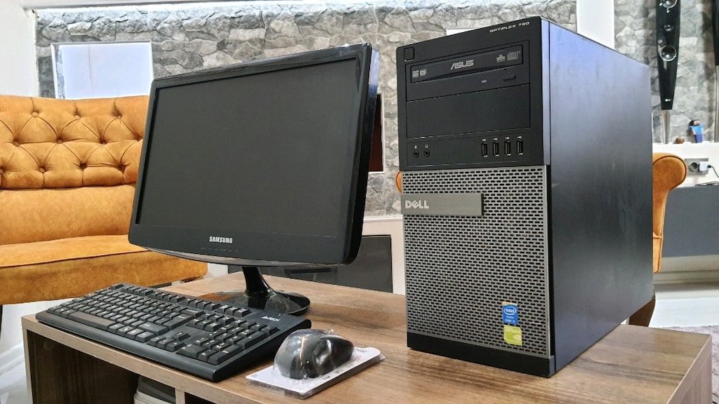 Sıfır rgb klavye seti - Dell i5 12gb ram Tam Takım - 256gb ssd +500gb - 4