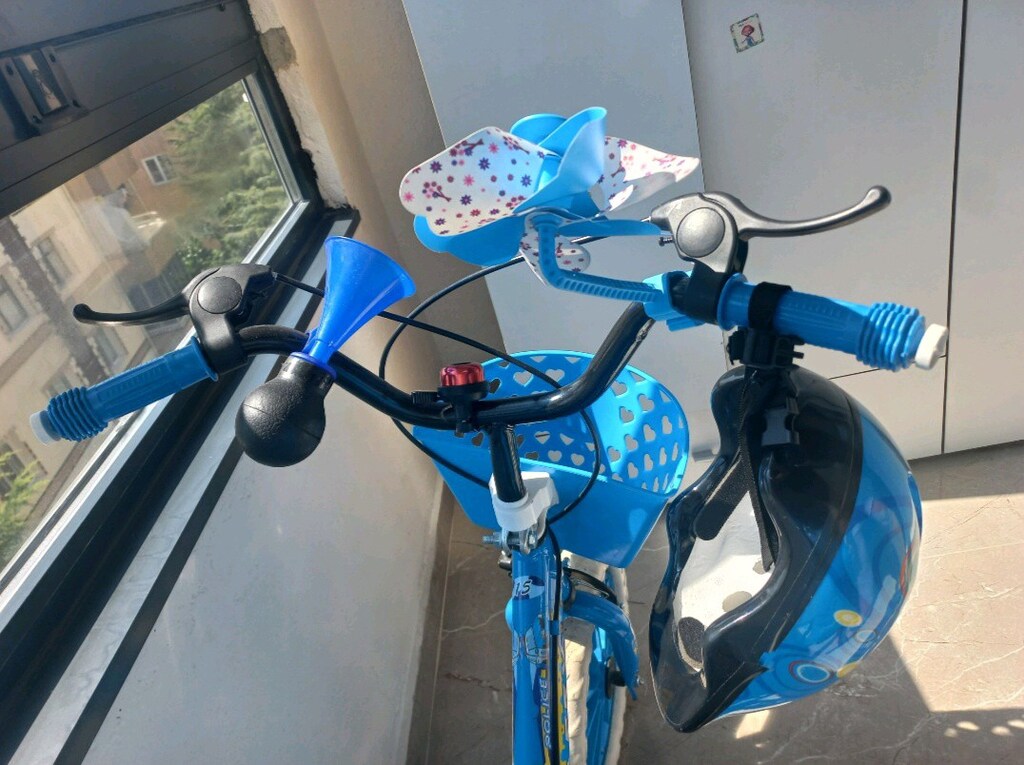 Police 15 jant Çocuk Bisikleti + kask+ dizlikler+ dirsek koruyucuları. - 6