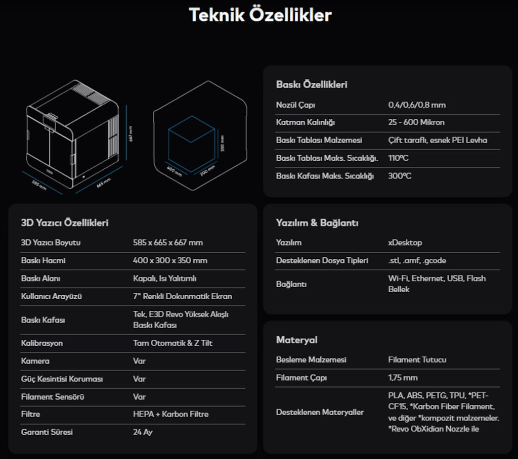 ZAXE Z3S 3D YAZICI - 4