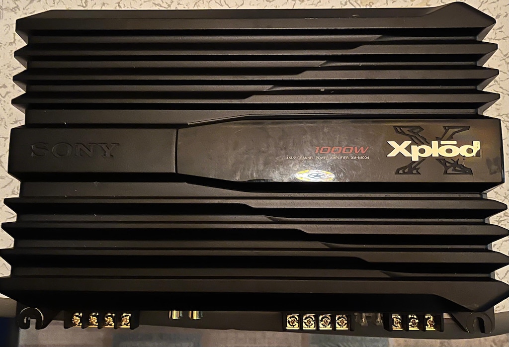 SONY XM-N1004 4 kanal 1000watt oto amfi - 2