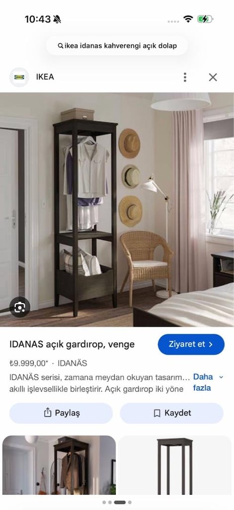 ikea idanas açık gardrop - 4