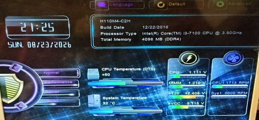 Bilgisayar i3-7100 3.90ghz turbo 640 gb harddisk 1 GB ekran kartı - 7