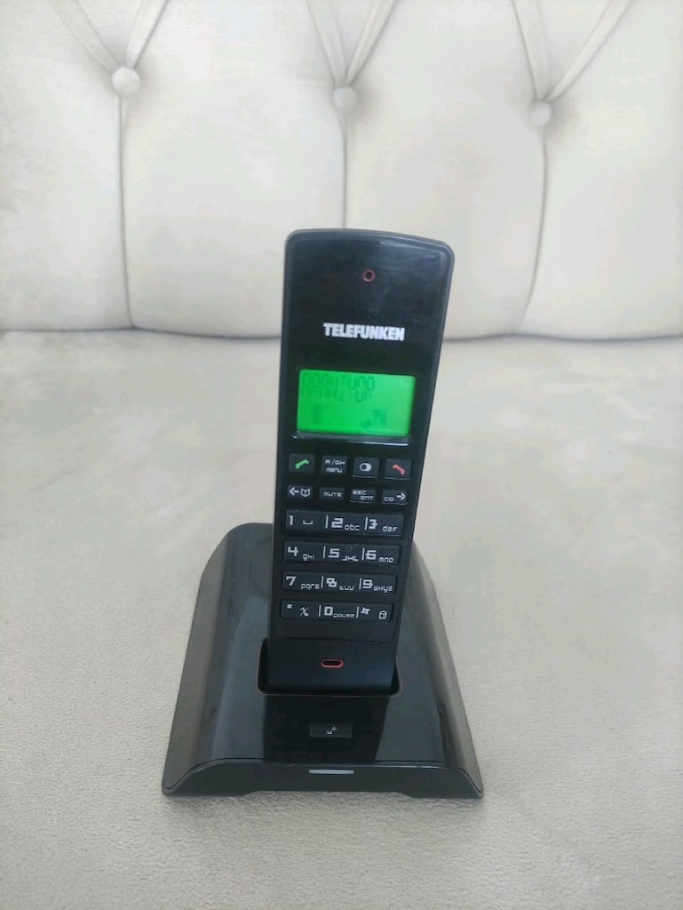 İKİNCİ EL SORUNSUZ ÇALIŞIYOR TELEFUNKEN M7700 DECT TELEFON PİLSİZ SATI - 3