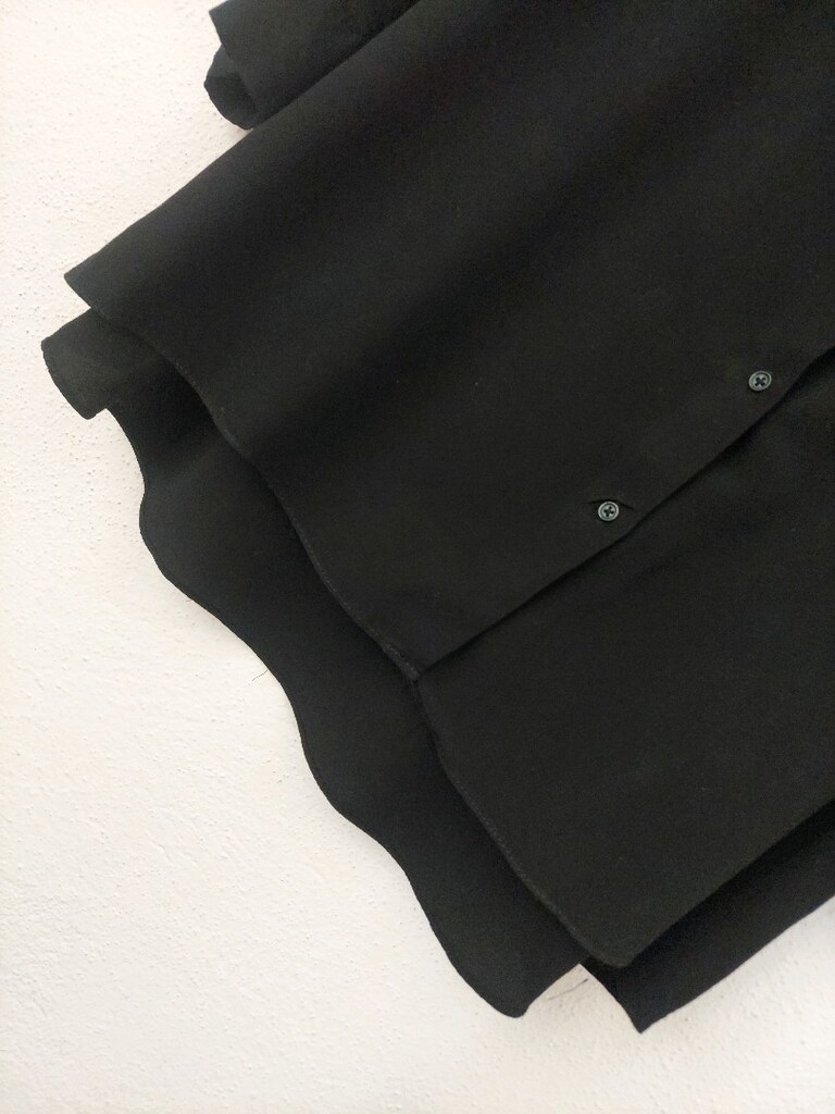 ZARA trf collection uzun gömlek bluz - 7