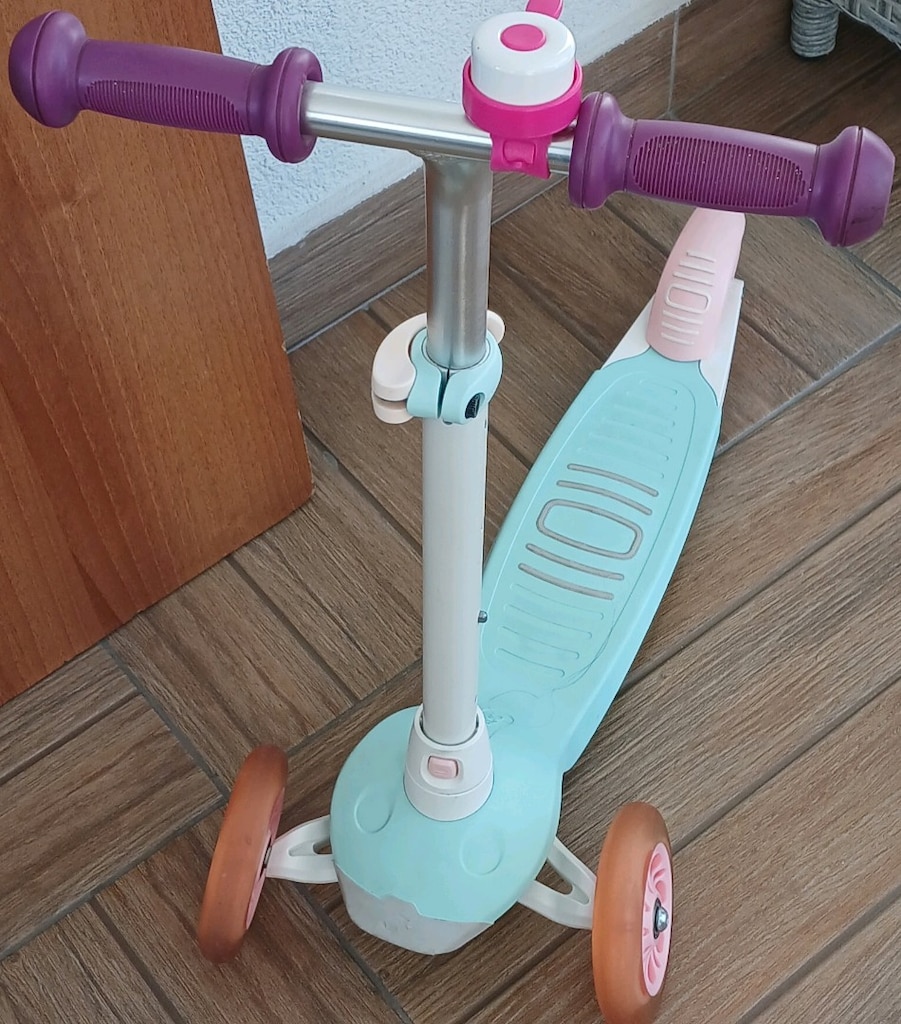 Oxelo çocuk scooter ışıklı B1 500 model decathlon YENİ GİBİ zilide var - 8