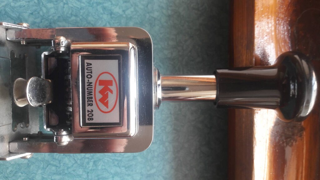 KW AUTO-NUMBER 208 OTOMATİK NUMARATÖR