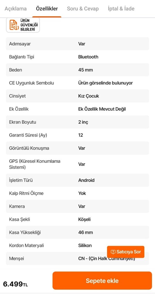 sıfır harvox android sim kartlı akıllı saat - 5