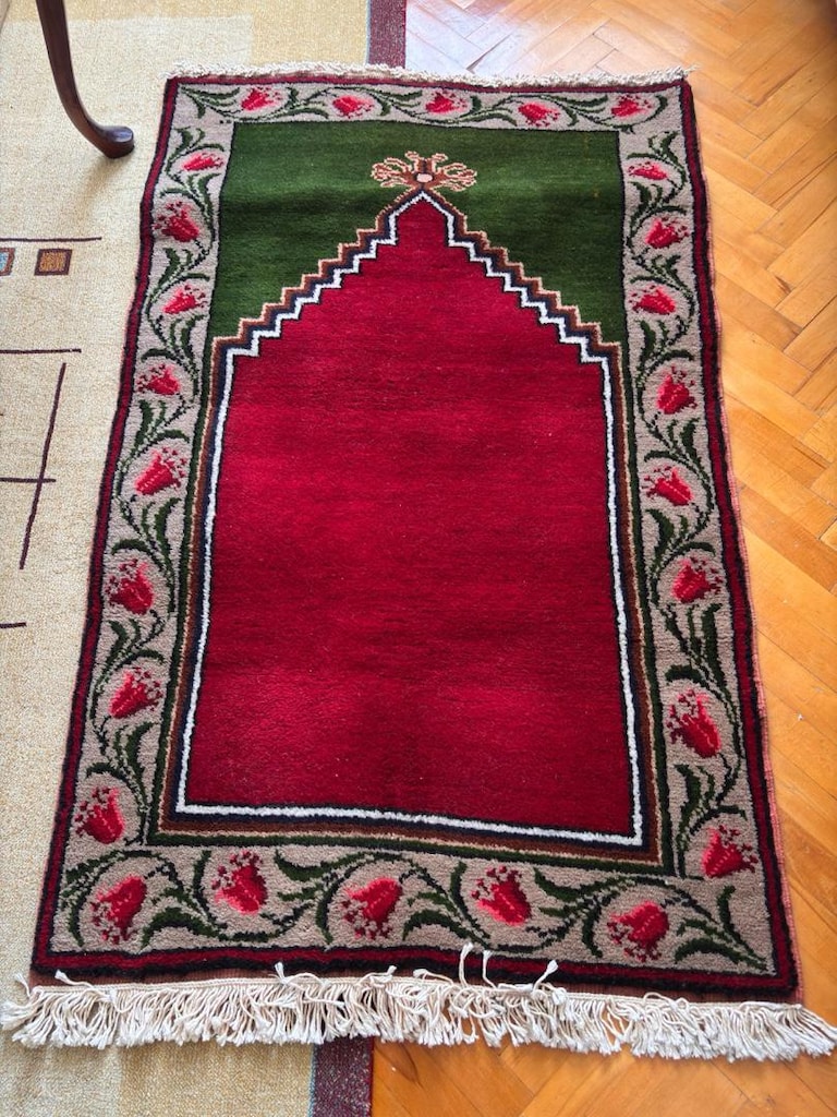 El dokuması seccade vintage - 2