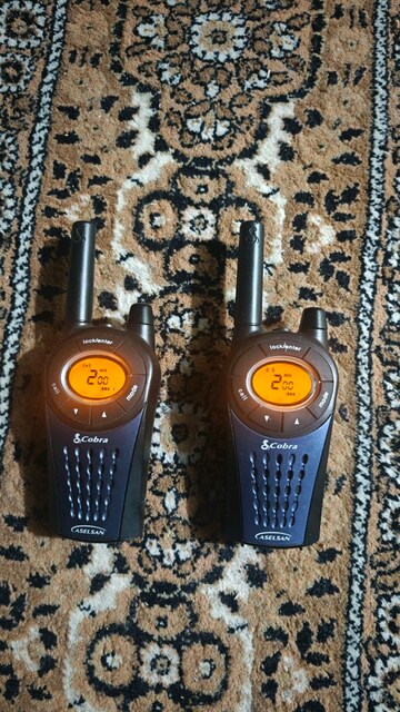 ASELSAN Cobra MT975 Lisansız ve yasalara uygun el telsizi (2 adet)