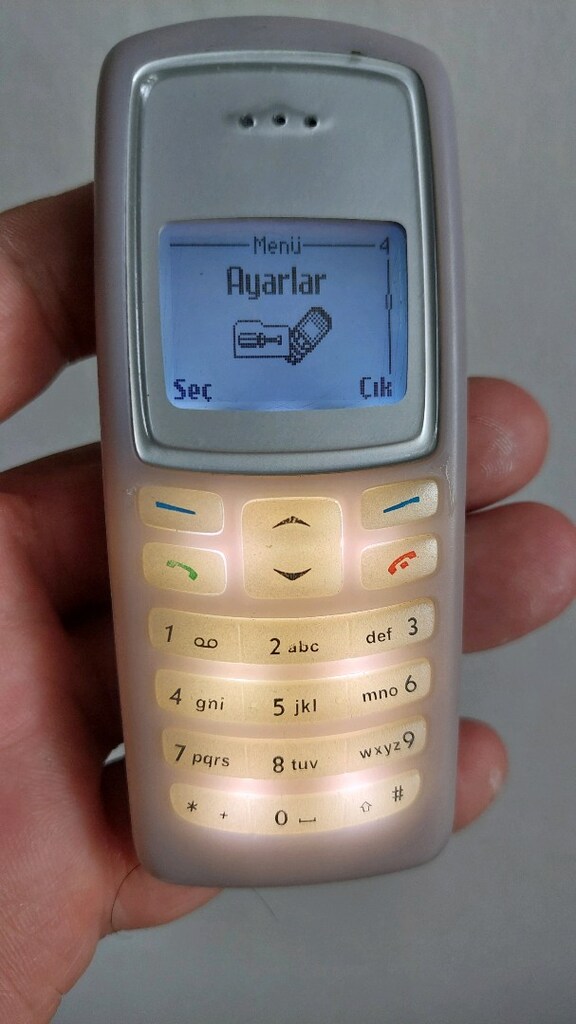 NOKİA 2100 FULL ORJİNAL BEYAZ EKRANLI TELEFON - 3