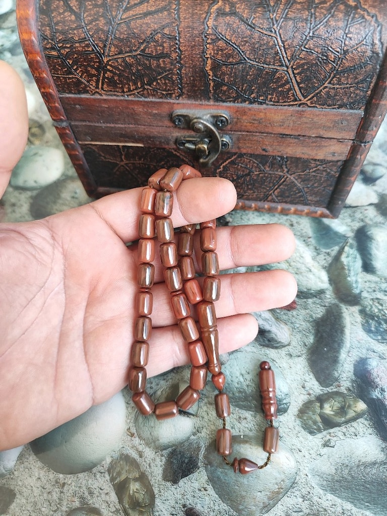 HARİKA BİR CEKOSLAVAK BENZETME KATALİN TESPİH EL BOY - 2