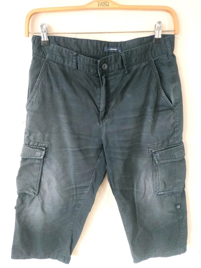 LCW erkek kargo cepli lacivert kapri