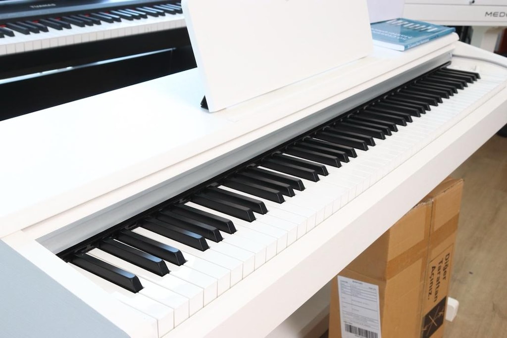 yamaha ydp 145 wh GARANTİLİ dijital piyano tabure acilmamis - 12