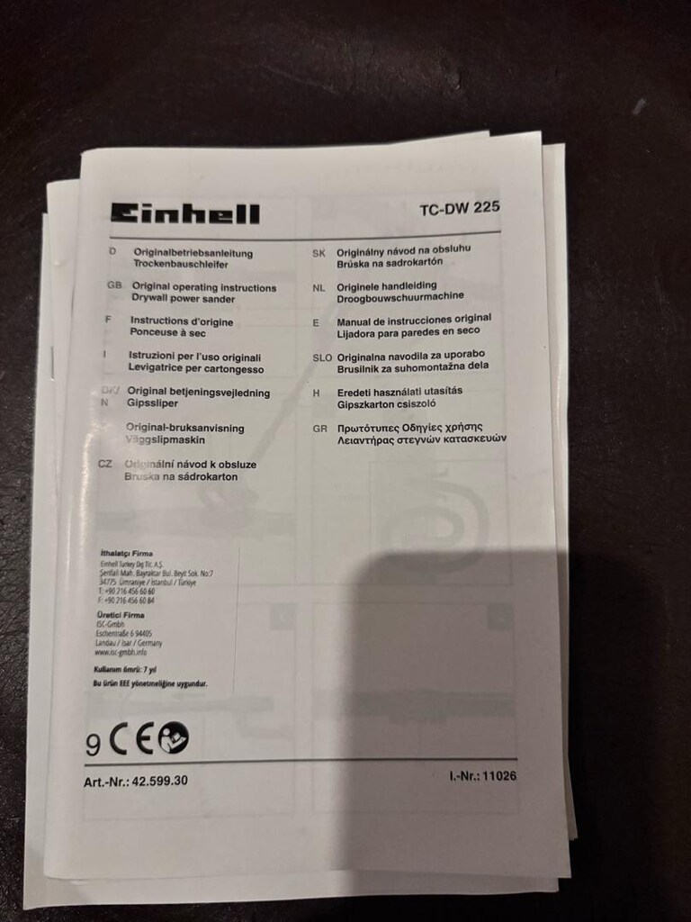 Einhell Duvar zımpara - 3