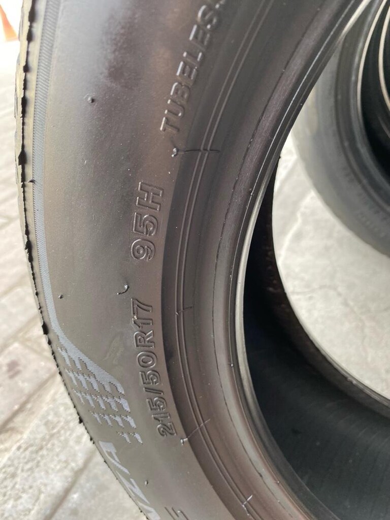 215 50 17. 4 adet temiz lastikler montaj dahil fiyat - 11
